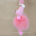 HSSP01 MOQ 1 lovely baby pom pom pocket pop keychain